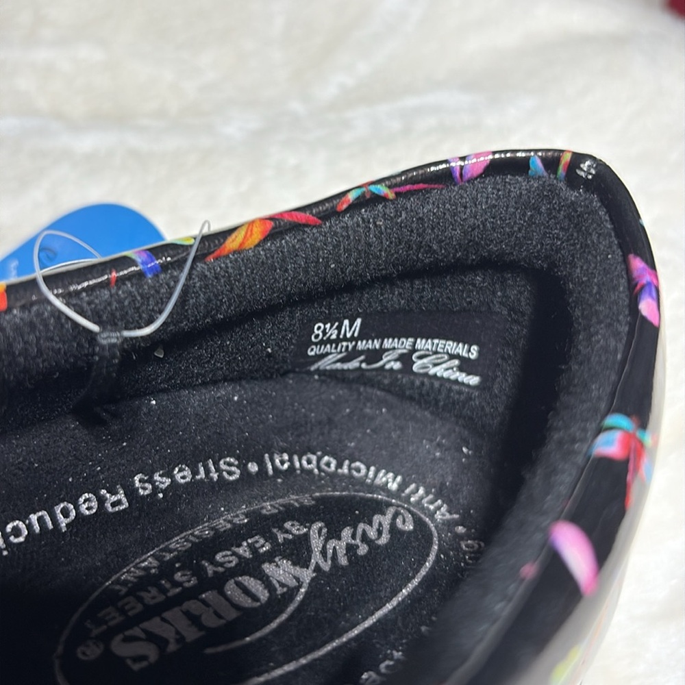 Sloggers Black and Multicolor Clogs - Picture 8 of 9